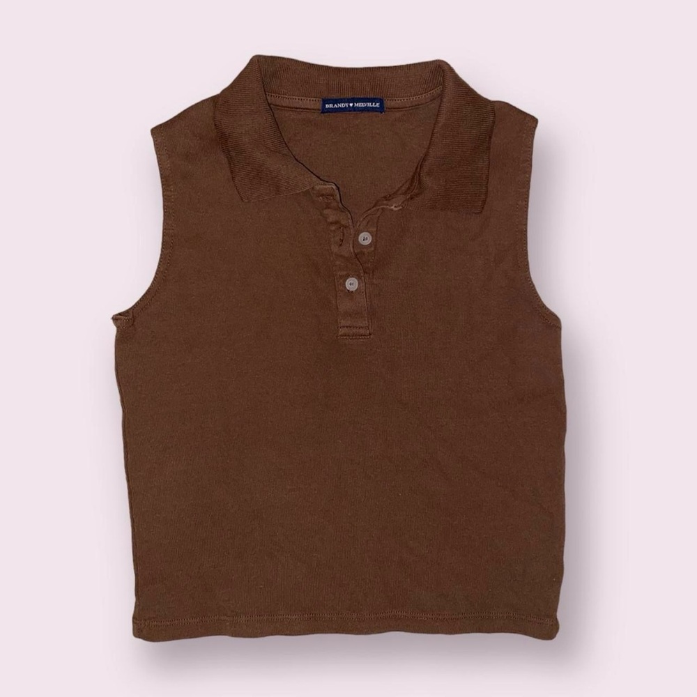 Brandy Melville Carolyn Polo Tank